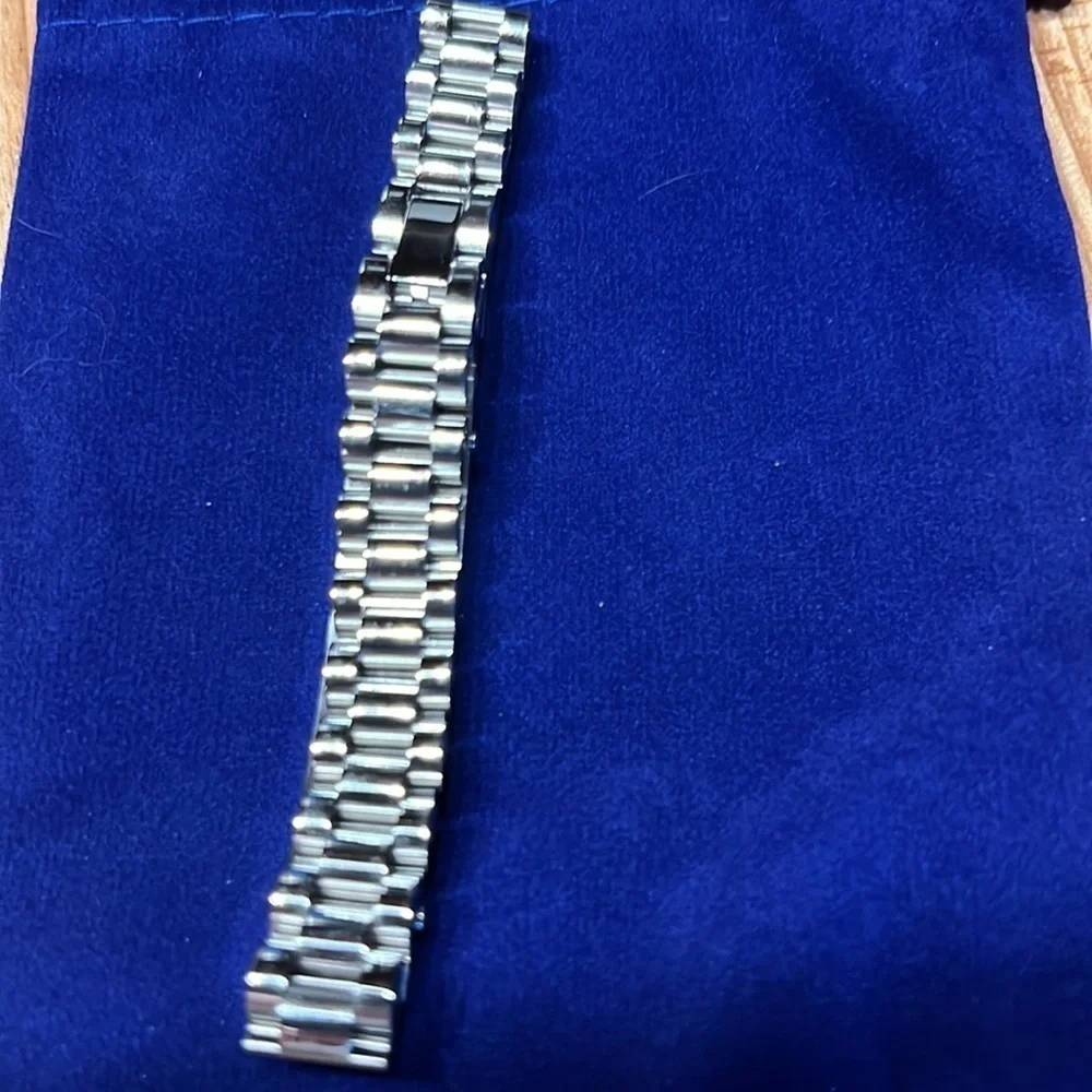 Mens stainless Steel link bracelet